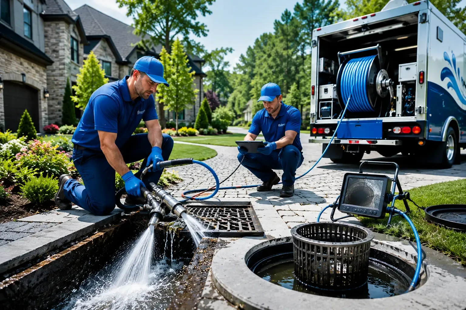 Local outdoor drain cleaning professionals in Davidson, NC